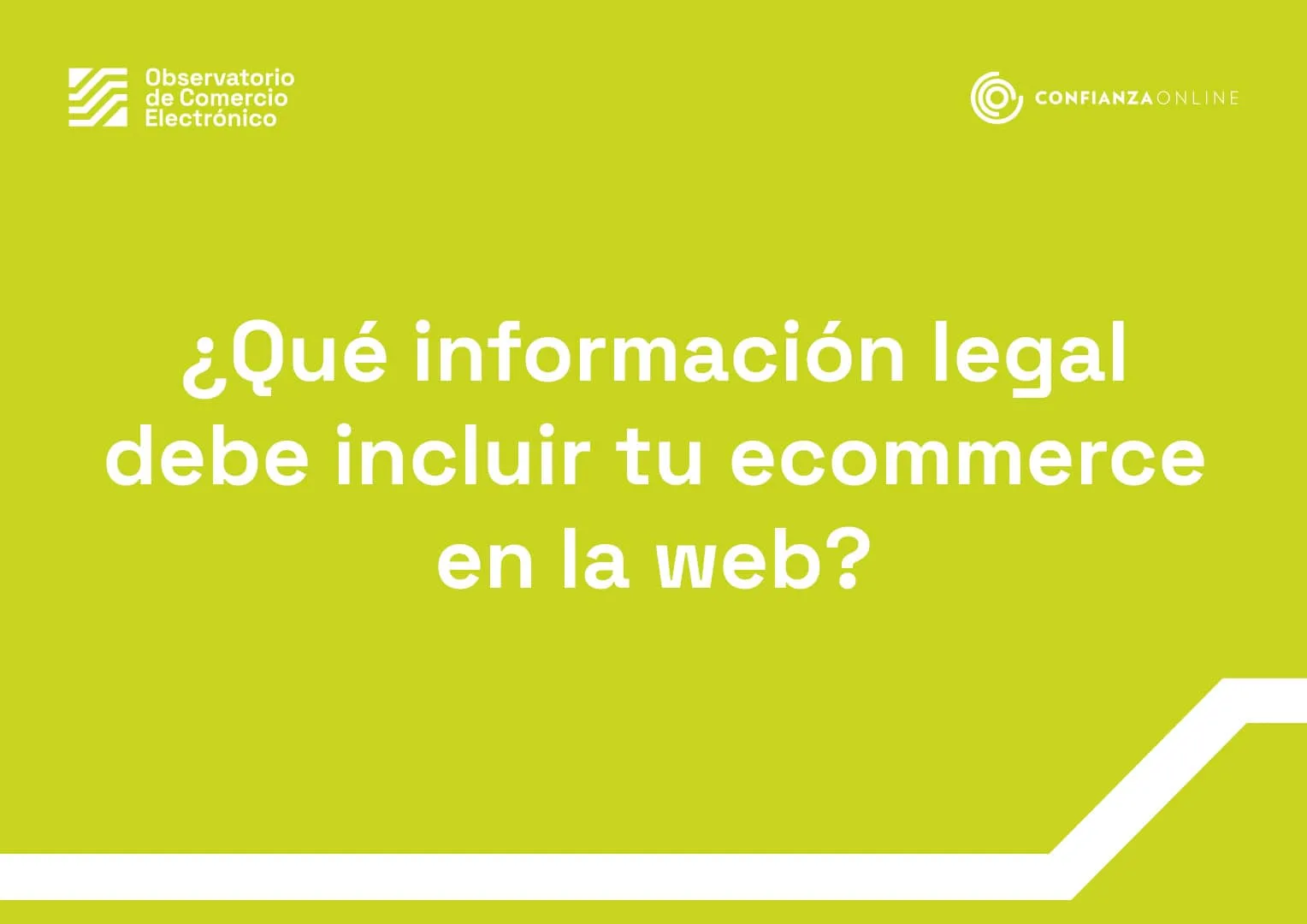 ¿Qué información legal debe incluir tu ecommerce en la web?